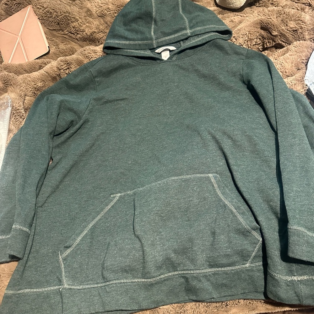 CJ Banks Teal Hoodie for Men